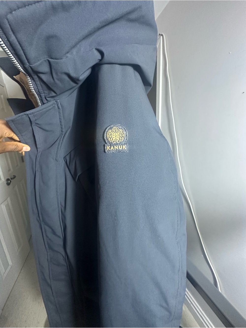 “Kanuk Arctic Down Parka XS – Black – New Without Tags”
